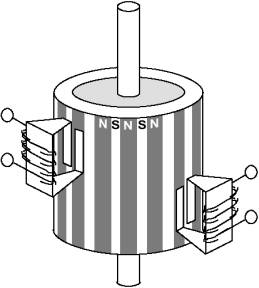 motor stepper permanent magnet (PM),konstruksi motor stepper permanent magnet,motor stepper magnet permanent,motor stepper PM
