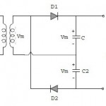 Pelipat Tegangan (Voltage Multiplier) Gelombang Penuh